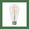 Resplandor 8.5W LED 3000K ST18 Filament Bulb, 2PK RE2797246